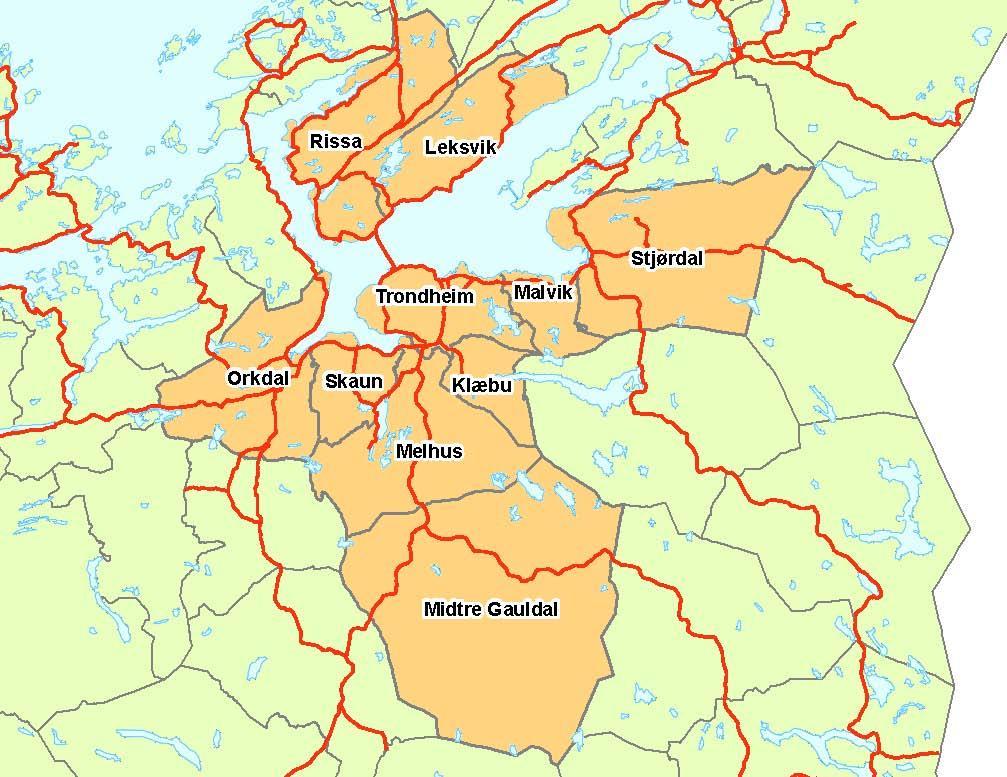Bakteppe: Trondheimsregionen en region i vekst 285.