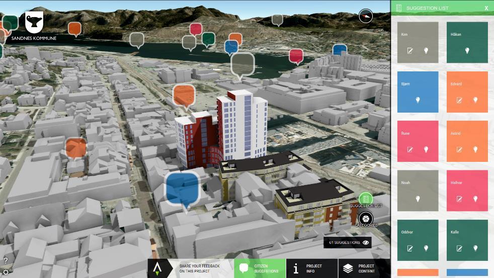 CAD-modeller POI med bilder, tekst og URL Legge på egne kartlag