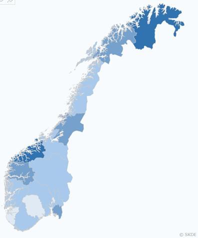 Nasjonal helseatlasteneste - belyse