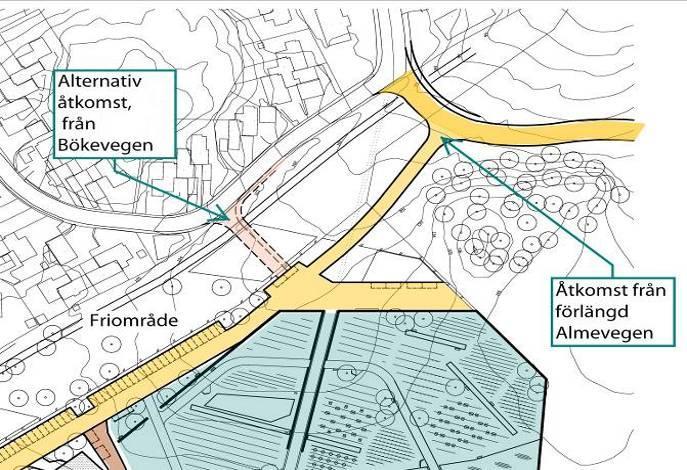 Side 10 utbyggingsområdet. Universell utforming Utforming og plassering av parkeringsplassen gjør det mulig å parkere relativt nærme den plassen man skal besøke, uansett hvor i anlegget man skal.