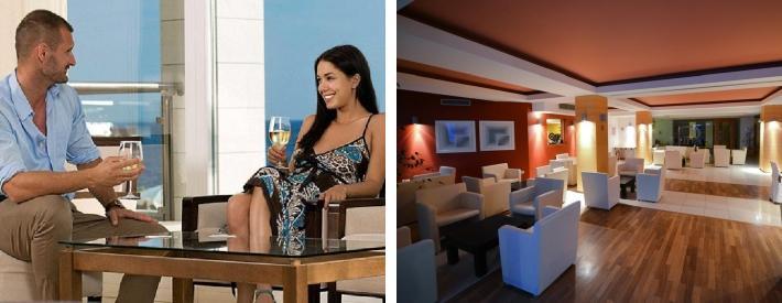 Lounge-bar Badur og lobby Rommene Hotellet tilbyr 96 luksuriøse rom med utsikt over havet eller parken, og de er alle lekkert