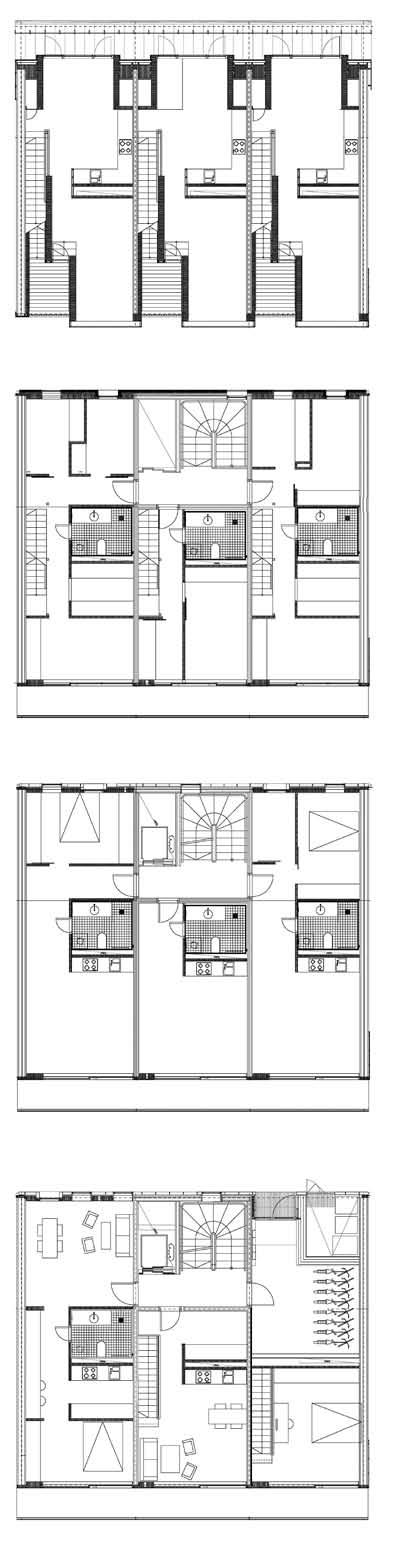 5. etasje Situasjon 4. etasje 2. og 3. etasje 14 Reiulf Ramstad Arkitekter www.rra.