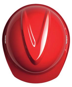 UV-INDIKATOR 3M leverer sine G3000 hjelmer med UV indikator som viser når hjelmen må skiftes ut.