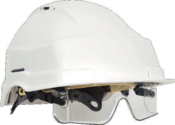 Balansert, moderne, lavprofil hjelm med