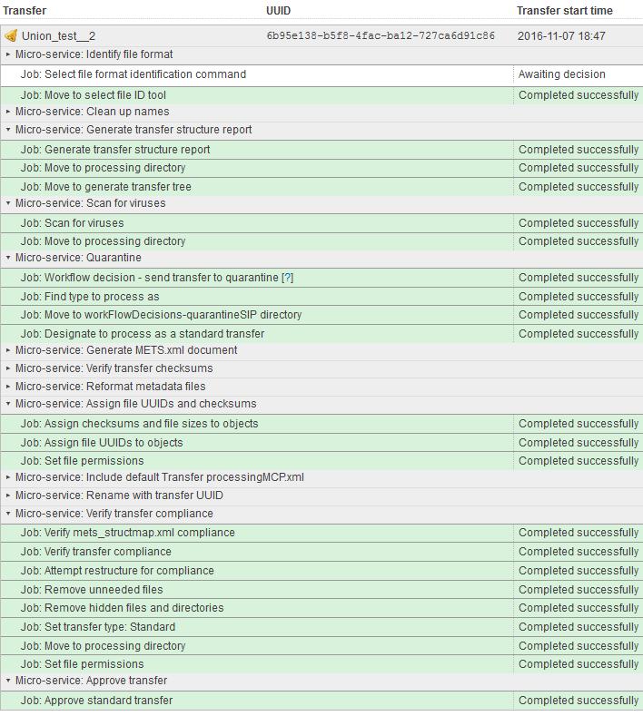 Fjerner fil- «rusk», unike identifikatorer, sjekksummer, METS fil, karantene, virussjekk METS: Metadata Encoding and