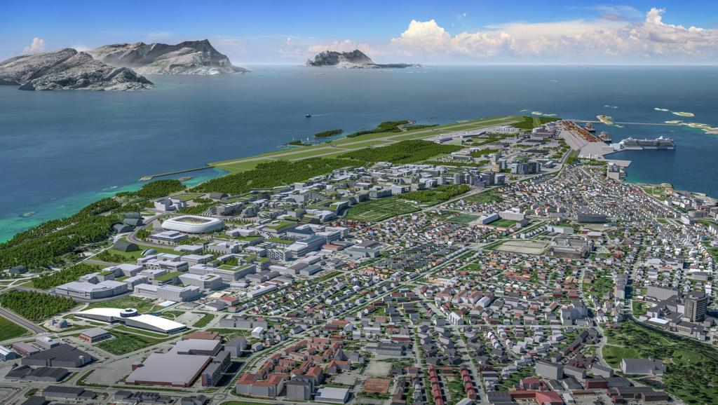 Framtid Ny by ny flyplass Bodøsamfunnet skal planlegge og bygge en