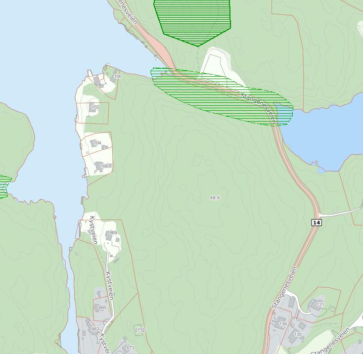 metersbeltet langs sjøen, skal det fastsettes byggegrense i reguleringsplaner.