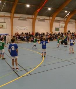 handball og friidrett. Frå 4.