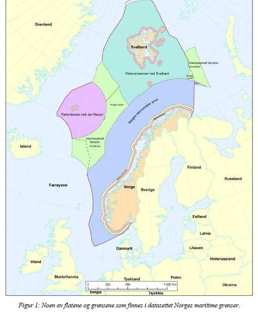 Infrastrukturens dekningsområde Geodataloven dekker norsk territorium Alle landområder Alle havområder Jan