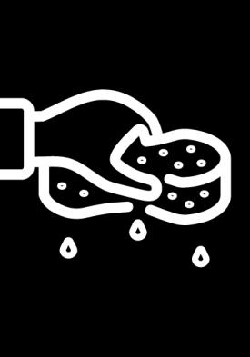 RENGJØRING OG VASKING Bruk nøytrale rengjøringsmidler som såper sammen med vann. Bil og båt shampo kan benyttes.