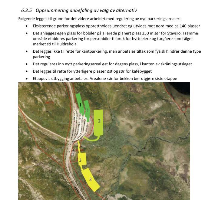 I møter og i innspel til planprogrammet har det kome fleire innspel om ynskjer om kantparkering.