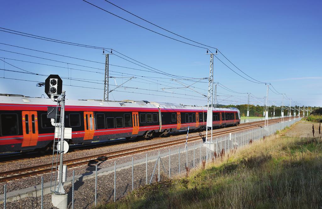 Utbygging av InterCity-strekningene: Dobbeltspor mellom Oslo og Skien, Lillehammer og Halden Utbygging av dobbeltspor i InterCity-området vil knytte byene på Østlandet tettere sammen, og gjøre det
