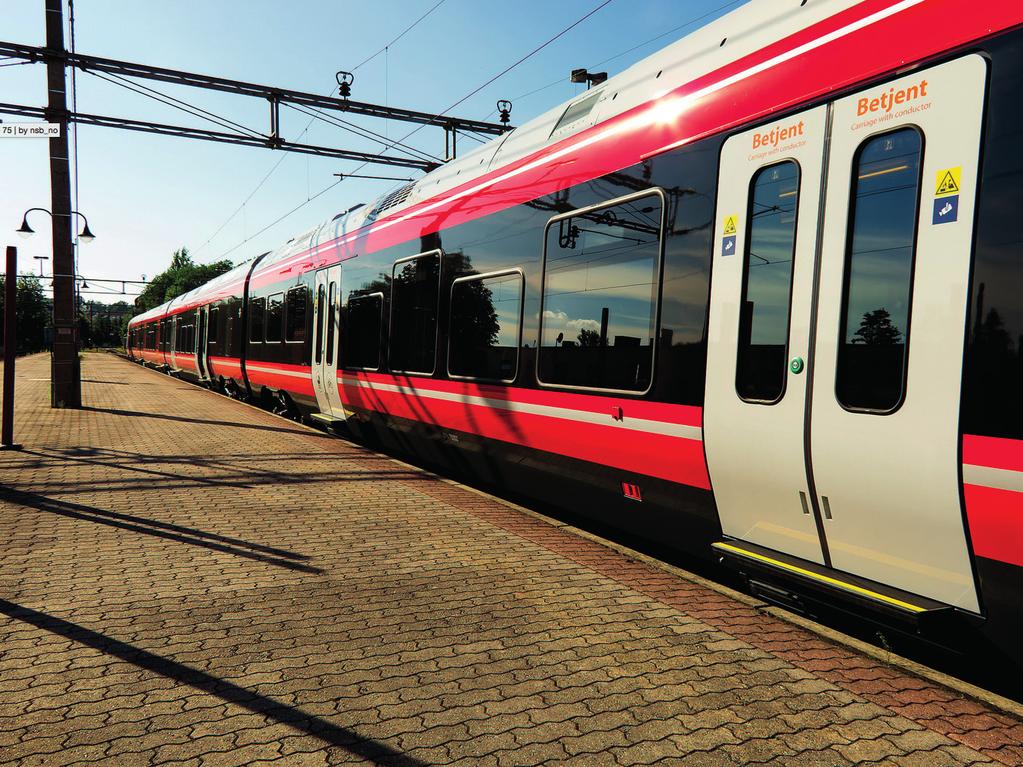 Foto: Christian Niclas Nordmark De fleste togavganger og ankomster på Råde stasjon, i Fredrikstad og Sarpsborg har busstilbud videre mot Kalnes og Grålum.