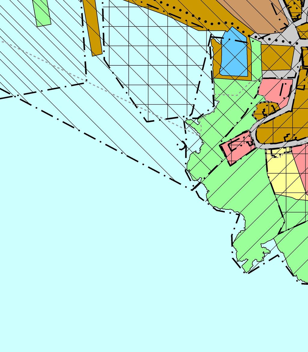Utsnitt fra Kommunedelplan for Larvik by 2015-2027.