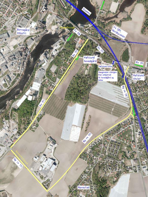 Delområde 50 Nord for Olavsvollen + veg 9 Nord for Tarris + veg 1, 2, 3, 8 Midt + veg 7 Sør for Tarris + veg 5 Konsepter for utvidelse av rv. 111 Utvidelse av dagens rv.