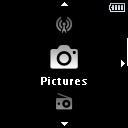 4. Vise bilder Spilleren støtter bilder i JPEG- og BMP-format og har en lysbildefremvisningsfunksjon. Fra hovedmenyen velger du for å gå inn i bildemodus.