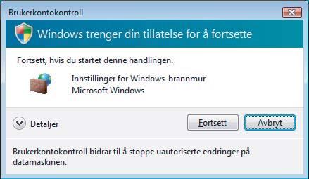 Installere driveren og programvaren For Windows Vista -brukere: 1 Klikk Start-knappen, Kontrollpanel,