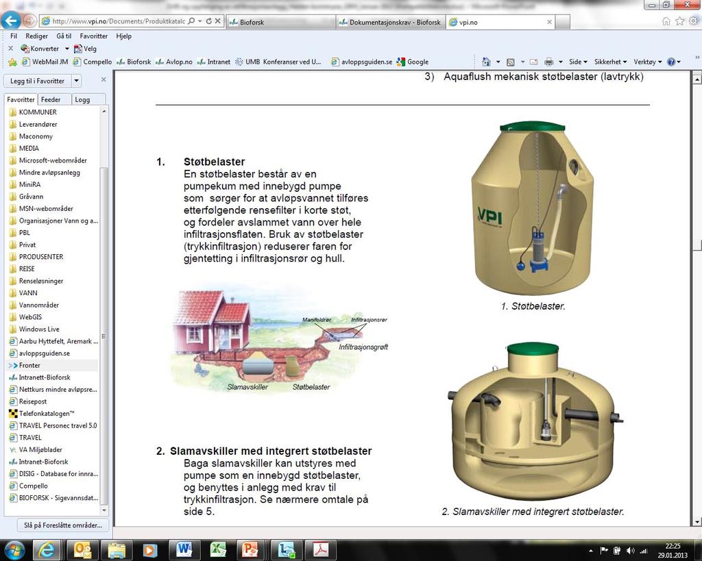 Biofilteranlegg integrert