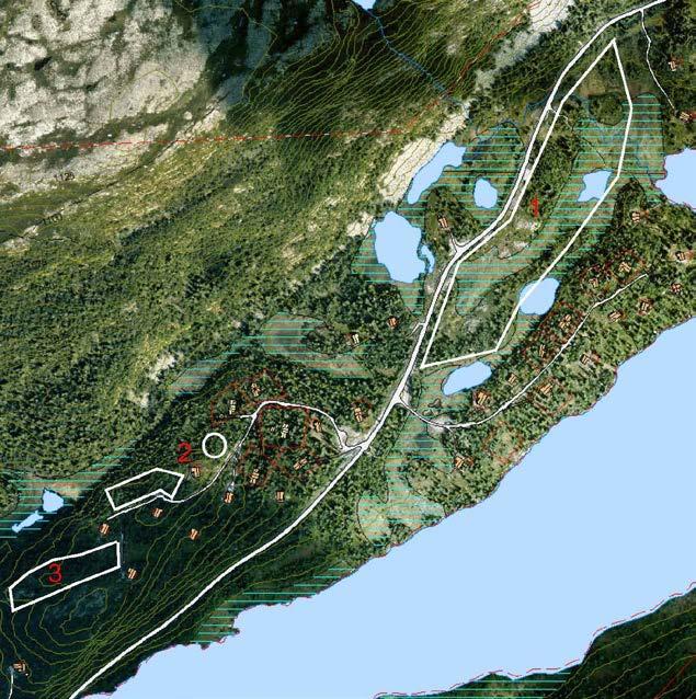 INNSPILL Nr Eiendom Avsender/ Tiltakshaver Dagens formål, Planstatus Foreslått formål, Nye foreslåtte områder/ fortettingsområder for fritidsbebyggelse.