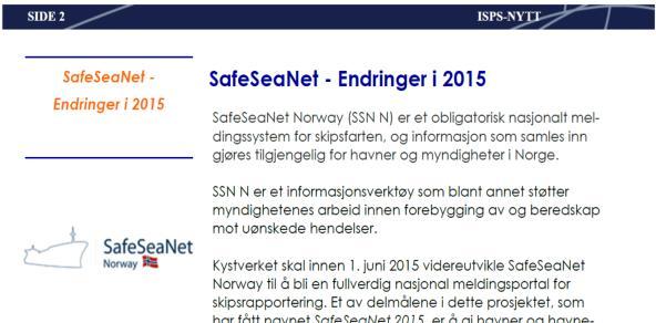 Innstillinger for havn kan endres (kun tilgjengelig for havneadministrator) Innstillinger for terminal er utvidet med nye og