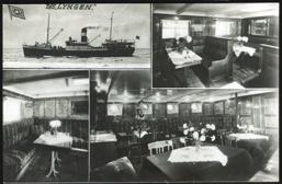 To kort fra Cyanamidfabriken, Odda (Nr. 1 og 5 i serien). Ene med lasting av grønnsaker ombord i båt, det andre med stor avling med bil. Ene postgått 1934, kv. 1-2.