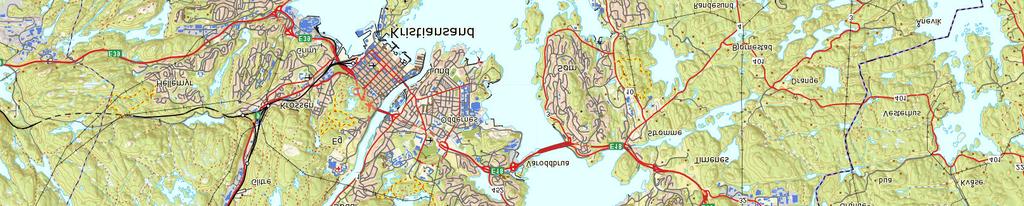 Det vil altså si at 18 % flere kan sykle fra Kristiansand sentrum og hjem på under 30 minutter.