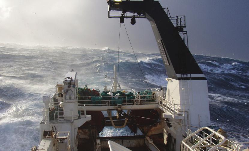 Alle de største norske fiskeriene er sertifisert etter internasjonale miljøstandarder Vesttind i storm FISKERI Vi baserer vår virksomhet innen fiskeri på naturressursen fisk, og er derfor avhengige