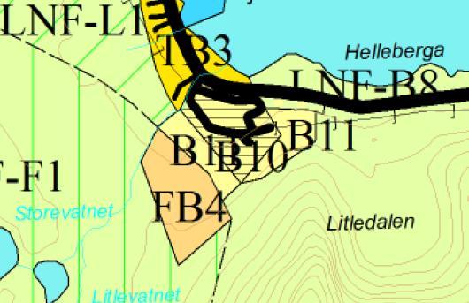 Vedlegg 2. Arealplankart og utdrag fra arealplanen (tekstdel). 7.1.