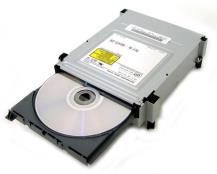 (power) DVD spiller (DVD drive) Harddisk (HDD)