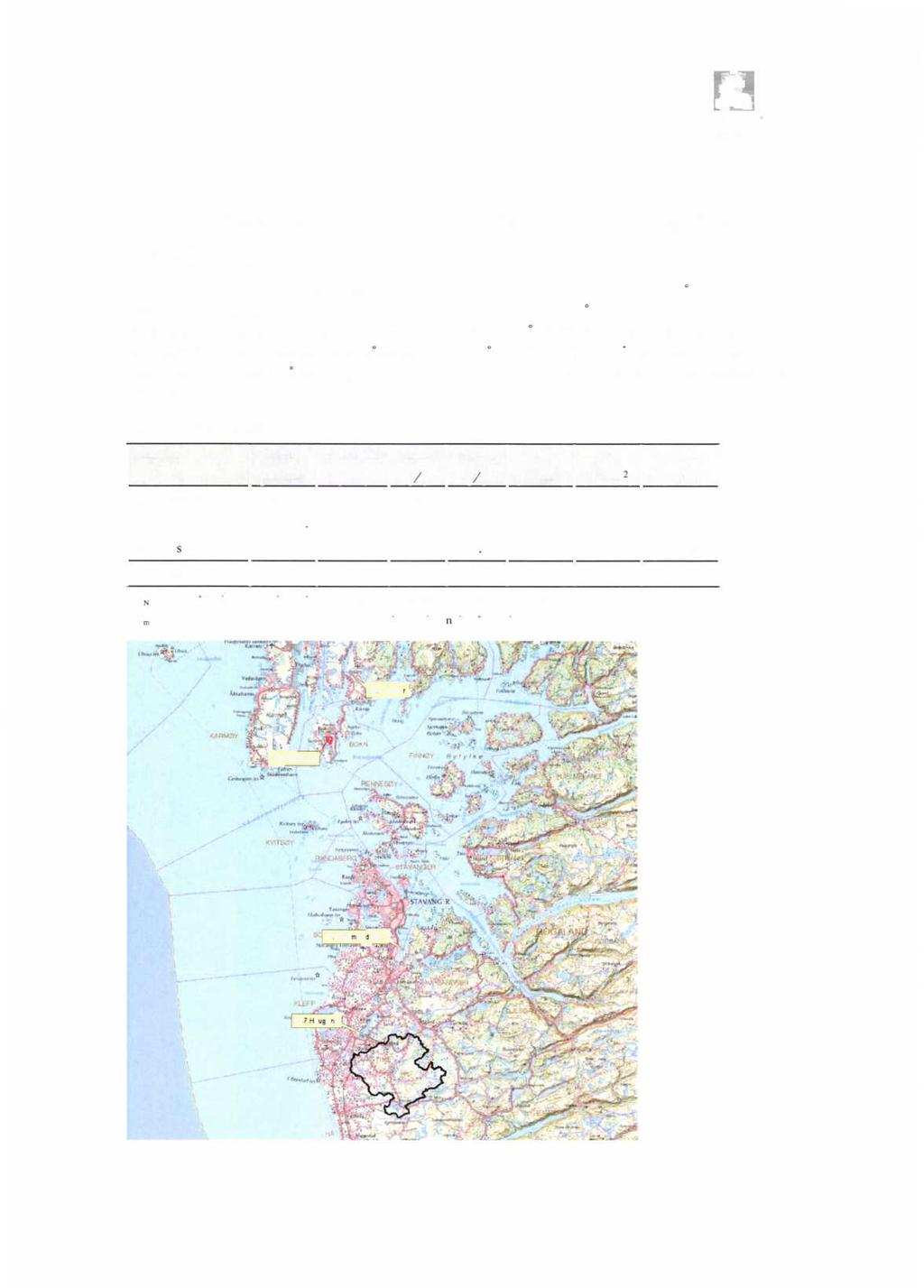 da: NVE Side 6 Figur 1. Nedbørfeltet til Torlandsvatnet.