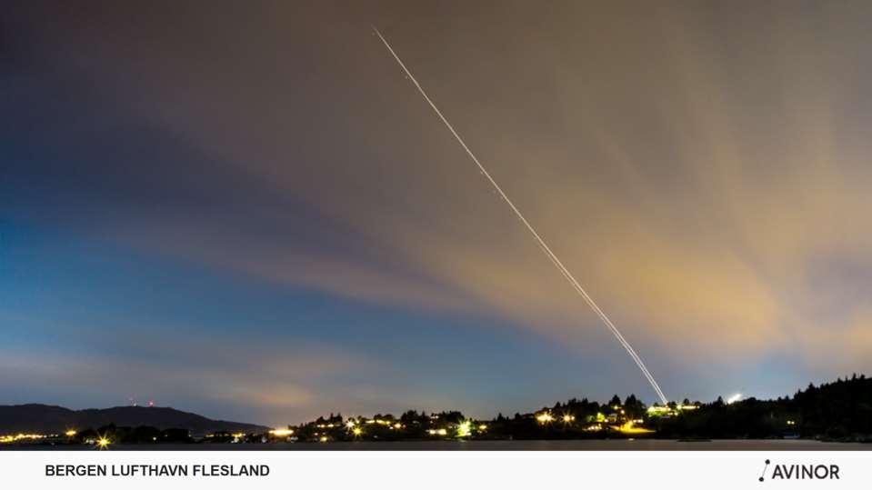 Ressurser Bergen lufthavn har stående 24/7 beredskapsressurser, blant annet LTT, driftssentral, airport patrol og plass, brann