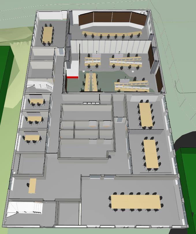 Fysisk samlokalisering Purpose-built prosjektkontor BIG