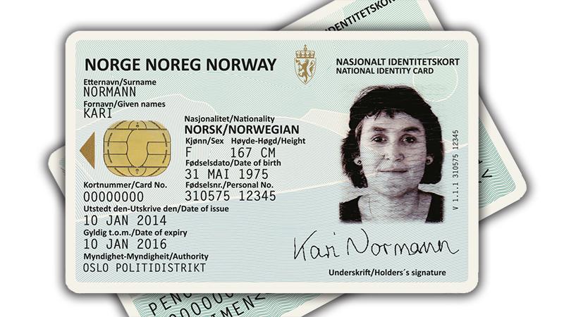 » lovfestet av Regjeringen mars 2015: Lov om nasjonalt identitetskort (ID-kortloven)» kommer (kanskje) i 2017?