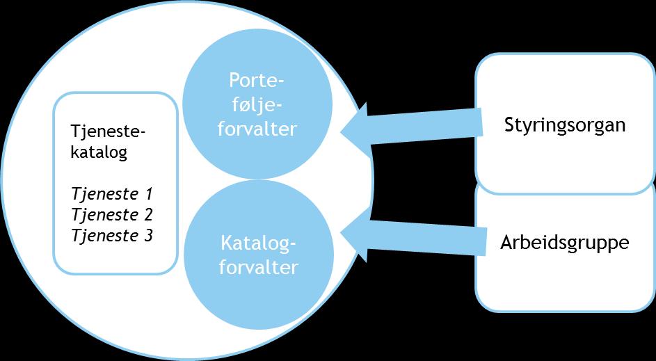 Ledelse og styring Ledelse av skymeglerfunksjonen hos sentral aktør Styringsorgan med representanter fra sektoren på strategisk nivå Strategiske føringer for skymeglers