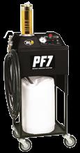 hindrer luft i systemet dersom beholderen går tom Justerbart trykk for gjennomskylling av ABS-sentraler BG PF7 bytter ut all brukt bremsevæske uten behov for lufting av