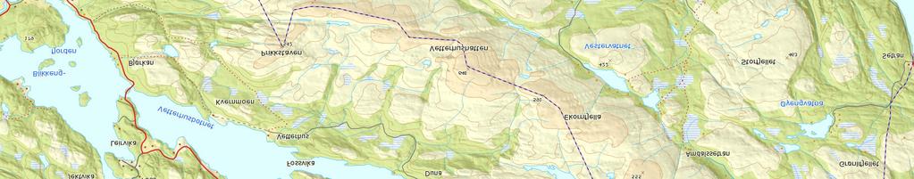 1 2 4 km Oversiktskart Utvidelse av Lødding naturreservat og
