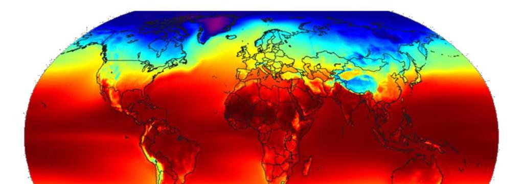 Globale Temperatur Klimatologi Årlig