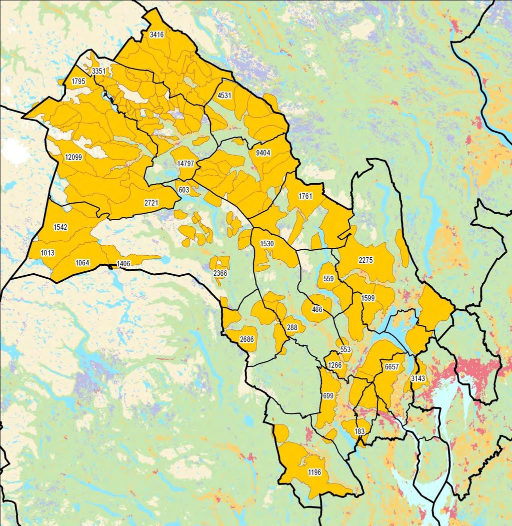 52 % av Buskerud