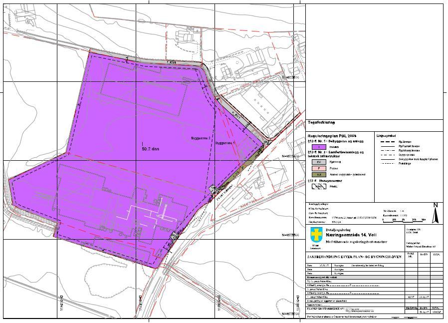 Planomtale for planid 7060 Detaljregulering for Næringsområde 14, Voll Klepp kommune Datert: 08.05.