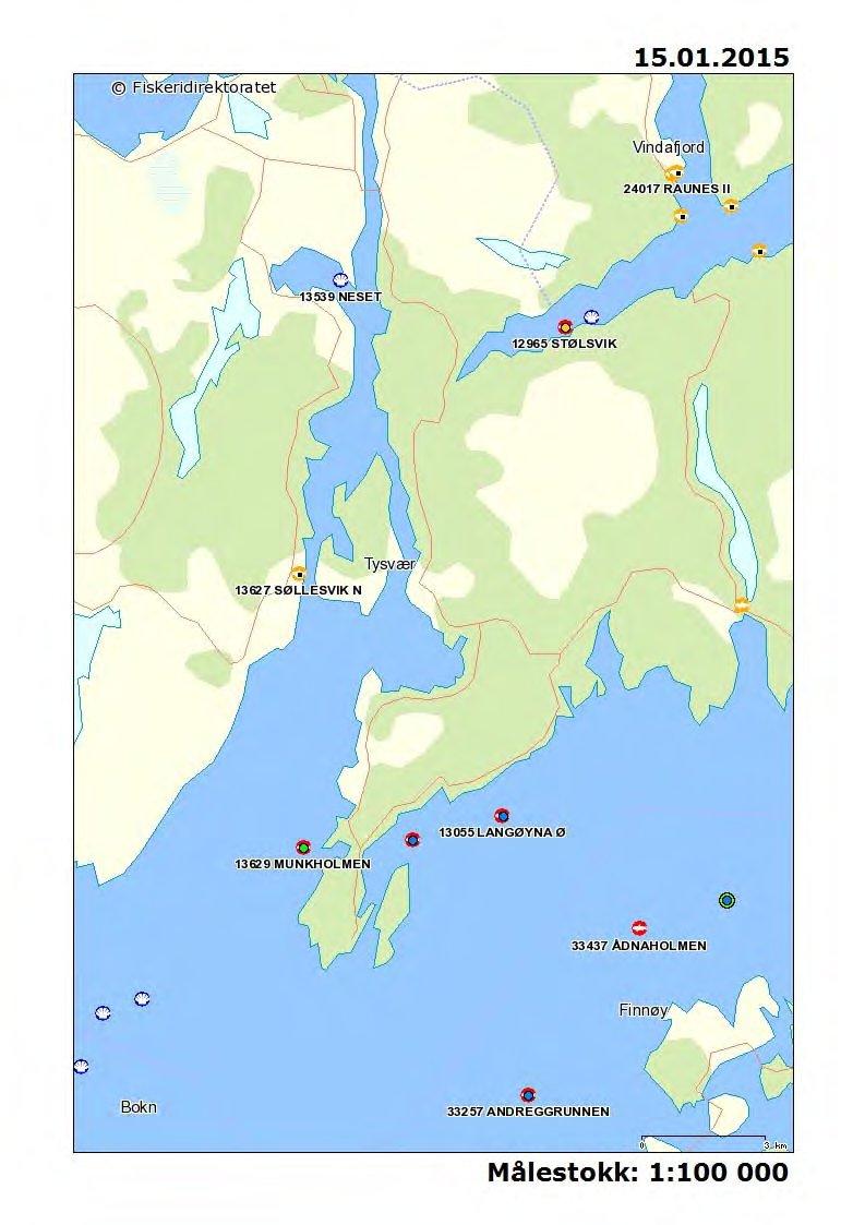 Toftøy Fjordbruk AS Miljøtilstand i