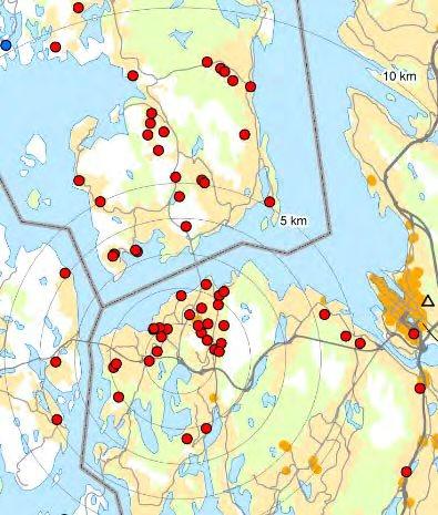 Innfartsparkering i Hordaland resultater fra spørreundersøkelse og nummerskiltregistrering Kart 4. Innfartsparkering Storavatnet (t.