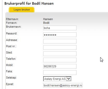 tegn- og helst kombinasjon tall og bokstaver).