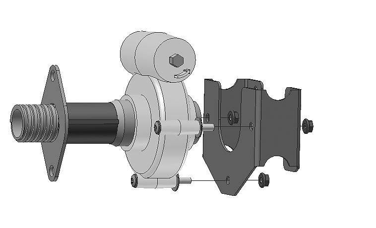 FIG 2 FIG 3 Snekka plasseres mellom torsjonsfjæren og torsjonsbraketten, og