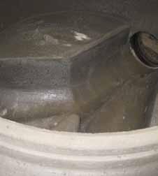 4. Bunnseksjoner - Standard 4.1 Rennekum i betong - Type 1 Bunnseksjon Type 1 leveres med renneløp i betong. Muffene har innstøpt pakning og er beregnet for tilslutning av ig-, PP- eller X-stream-rør.