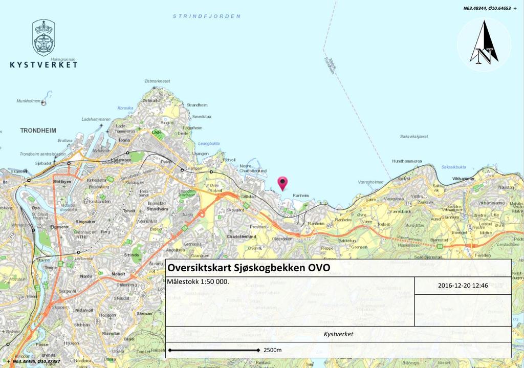 Trondheim kommune Sjøskogbekken OVO Multiconsult