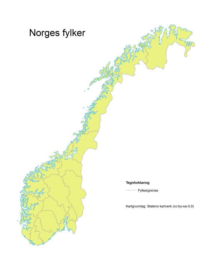 Number of CSA per county Akershus: 8 Aust-Agder: 1 Buskerud: 8 Finnmark: 0 Hedmark: 3 Hordaland: 0 Møre og Romsdal: 5 Nordland: 1