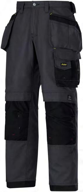 Har 100% Cordura -Polyamid forsterkninger.