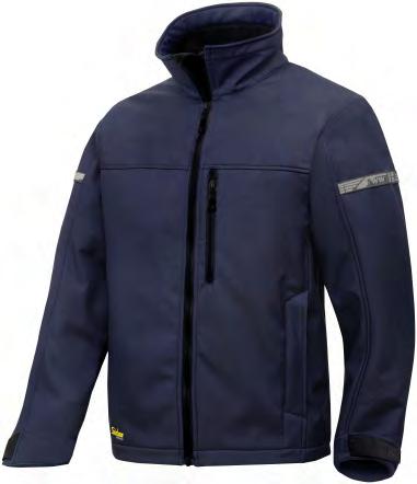 1604 5104 5804 9504 1200 AllroundWork, Softshell jakke En moderne softshell jakke som kombinerer god passform og slitesterk komfort med avansert funksjonalitet. Vindtett og vannavvisende.