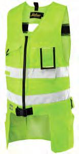 Størrelse: S/M, L/XL, XXL/XXXL 5500 EN20471 6600 5500 4233 High Vis Verktøyvest, Klasse 2 Forbedre din sikkerhet, synlighet og fleksibilitet med denne High Vis verktøyvesten.