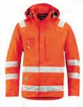 Hvis du ønsker mer informasjon om EN ISO 20471:2013, kan du gå inn på www.snickersworkwear.no 6600 5500 EN20471 REG. DESIGN 1823 High Vis Vinterjakke lang, Klasse 3 Hold deg varm og synlig.